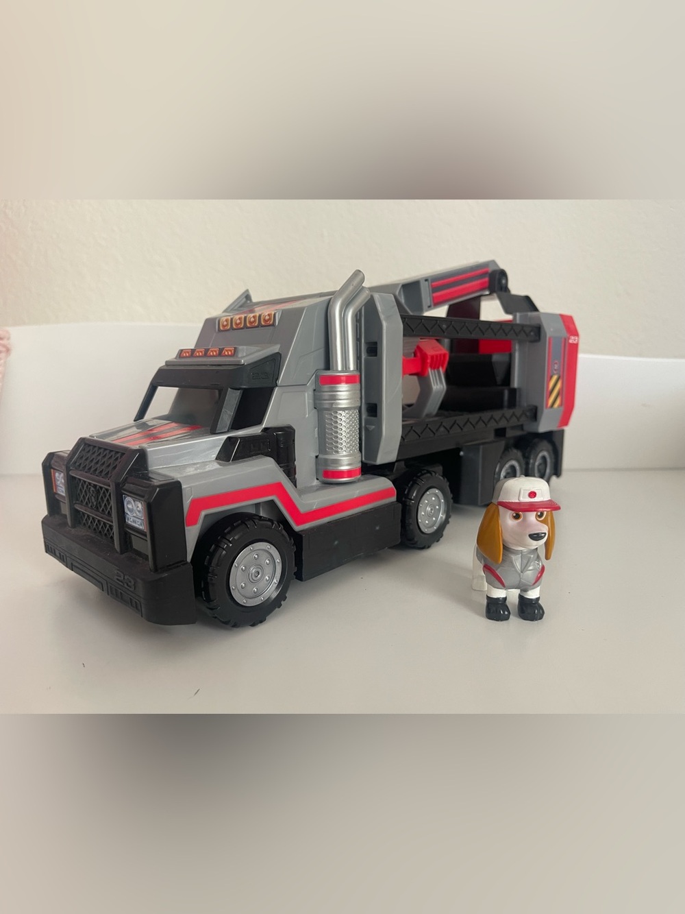 Paw Patrol Big Pup Trucks Al’s Deluxe Big Truck WITH Al Figure HTF